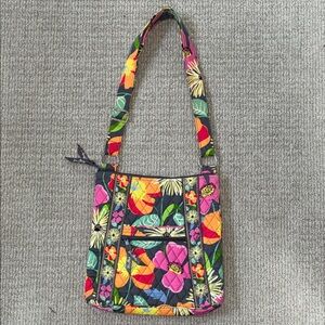 Vera Bradley Hipster Crossbody Bag, Signature Cotton Jazzy Blooms 2013